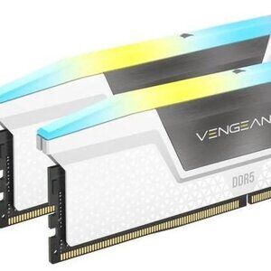 CORSAIR Vengeance RGB 32GB (2 x 16GB) 288-Pin PC RAM DDR5 6000 (PC5 48000)